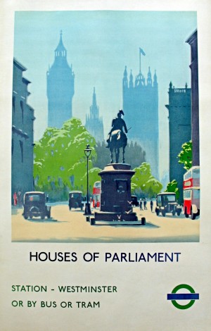 London Underground Houses of Parliament